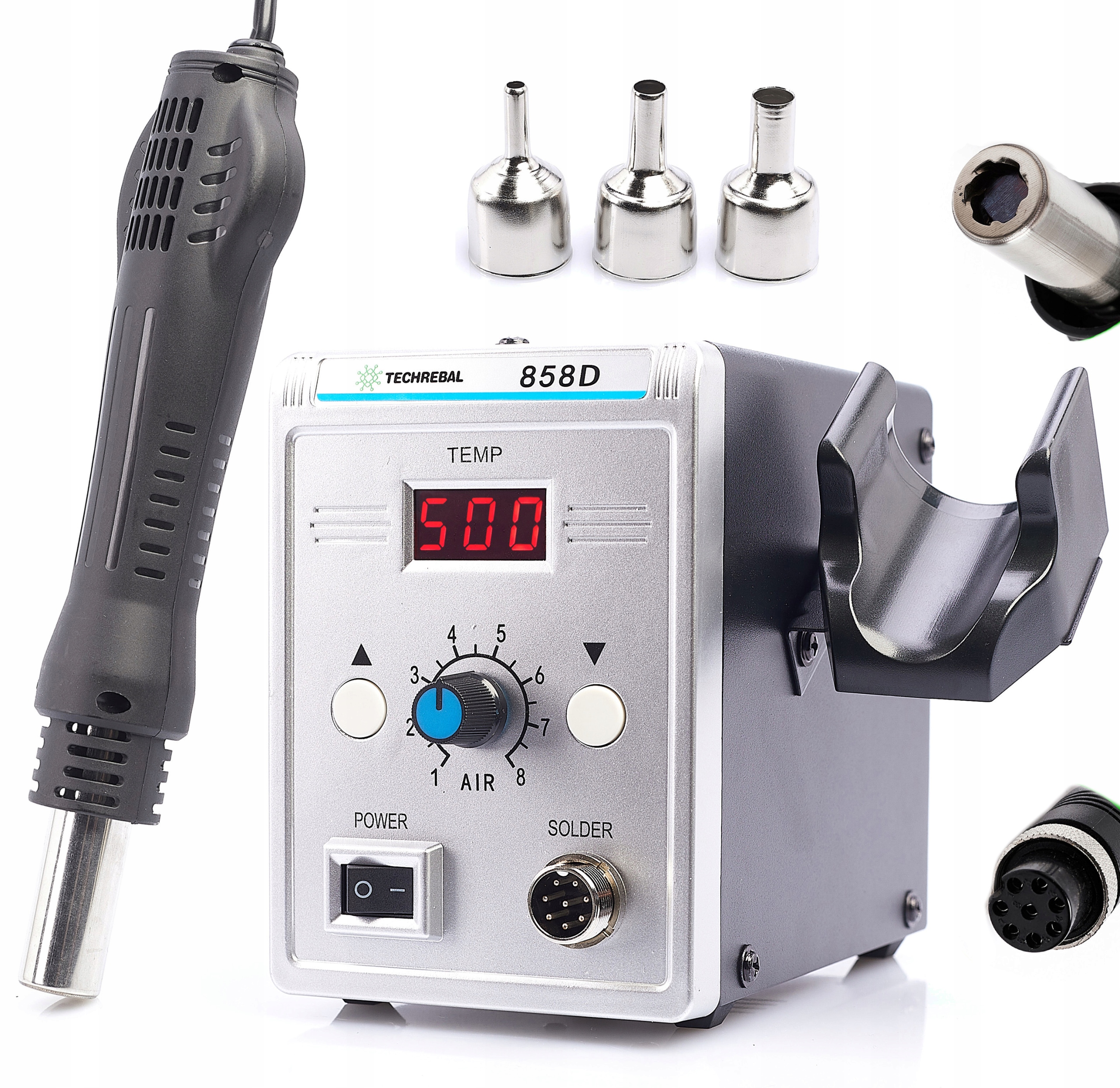 Teplovzdušná spájkovačka Techrebal 858D 700 W